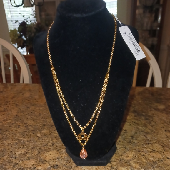 Karl Lagerfeld NWT Necklace And Earrings (45) - Picture 2 of 11